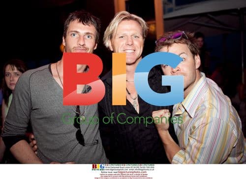 Dermott Brereton & Brodie Young at Riva Party