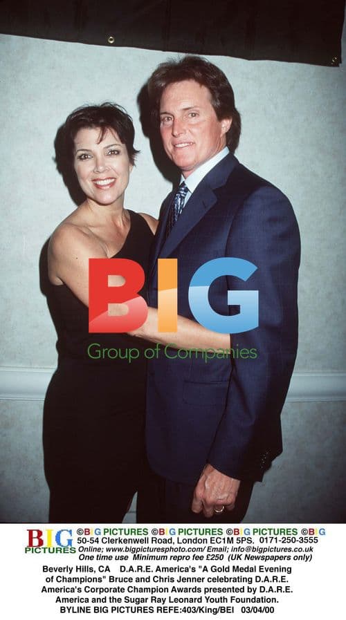 Bruce and Chris Jenner celebrate D.A.R.E. awards