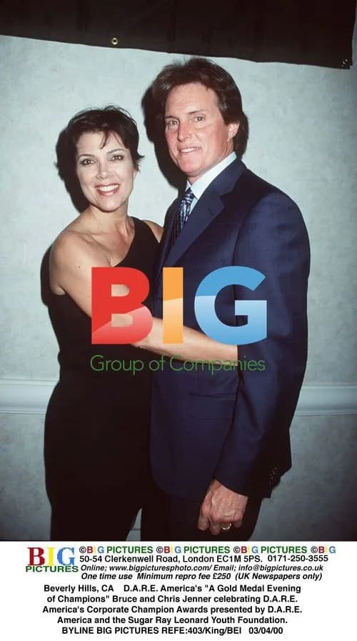Bruce and Chris Jenner celebrate D.A.R.E. awards