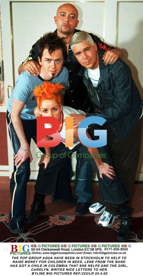 Aqua Help Raise Money for Children in Need