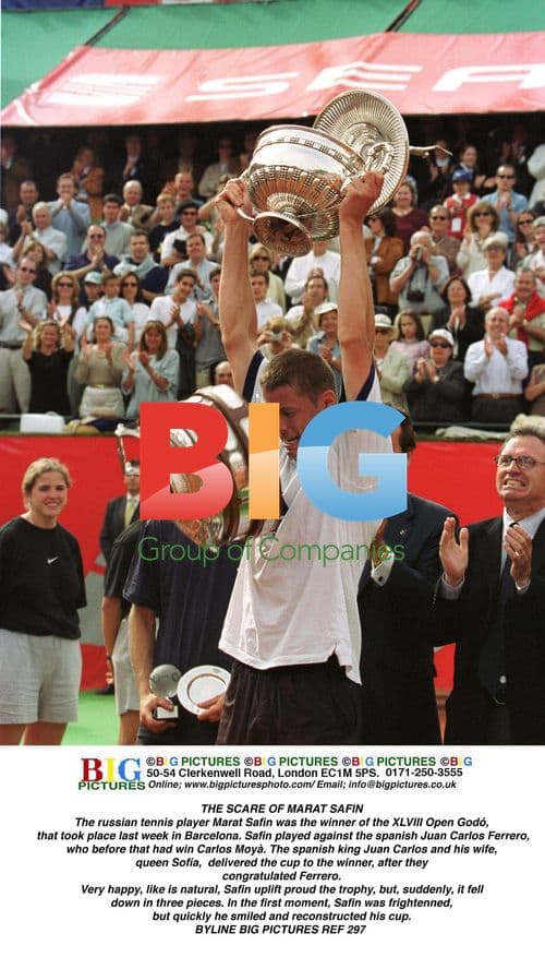 Marat Safin's Trophy Scare