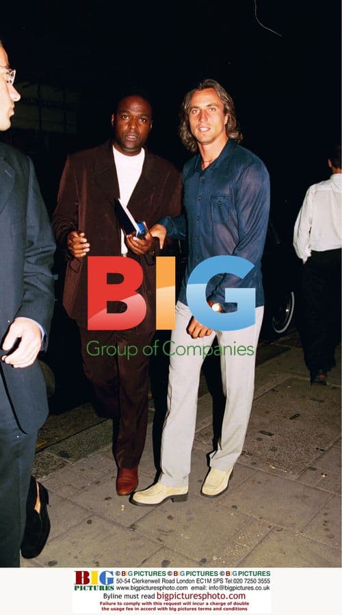 David Ginola at Browns, 1997