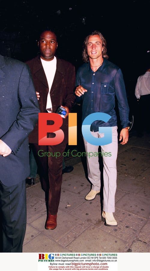 David Ginola at Browns