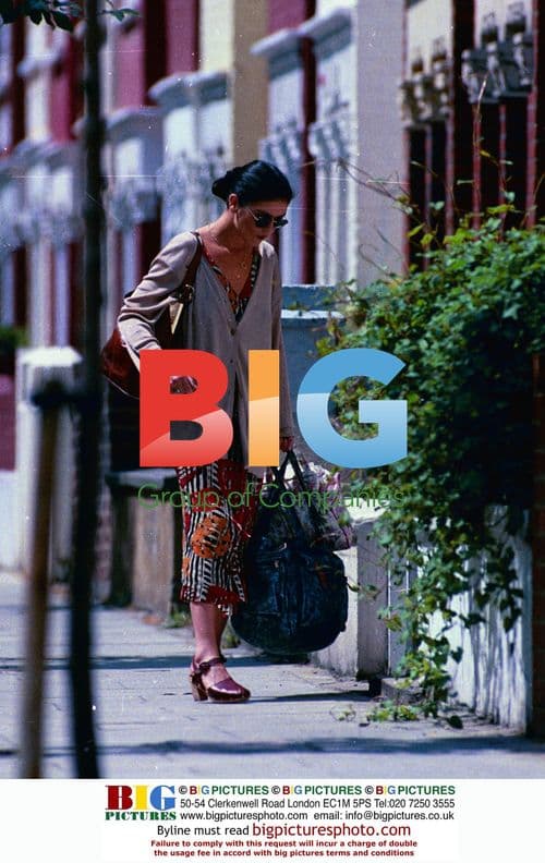 Catherine Zeta-Jones and family shopping in London