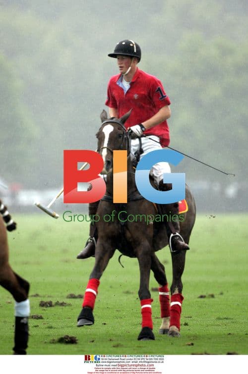 Prince Harry Wins Polo Match