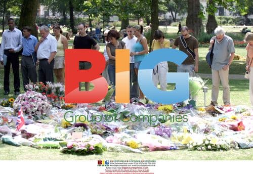 Floral tributes in Russell Square after London attacks