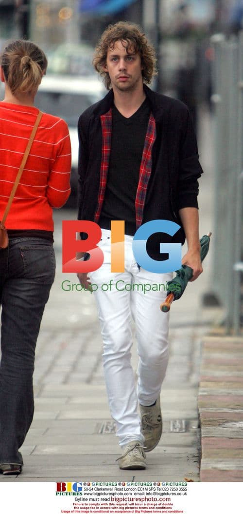 Johnny Borrell of Razorlight in London