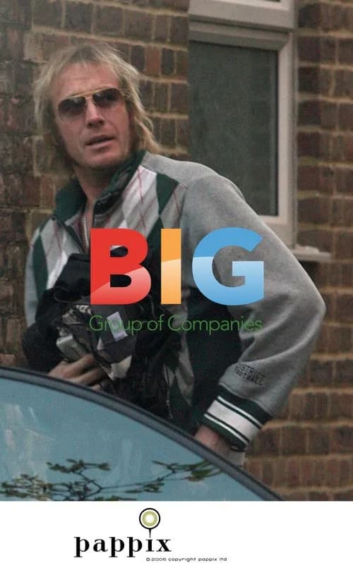 Rhys Ifans leaving Sienna Miller's home