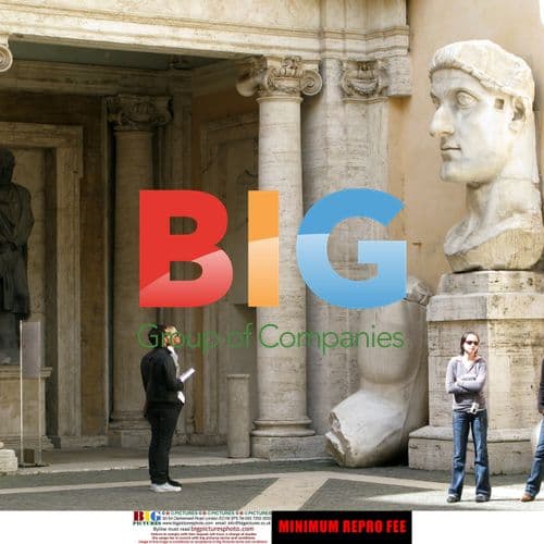 Joely Richardson and Evgeny Lebedev in Rome