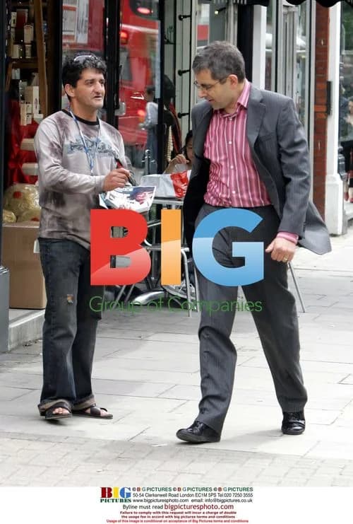 Rowan Atkinson Signing Autograph in Chelsea