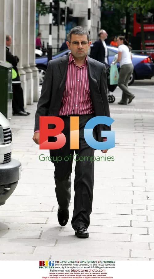 Rowan Atkinson Signing Autograph in Chelsea