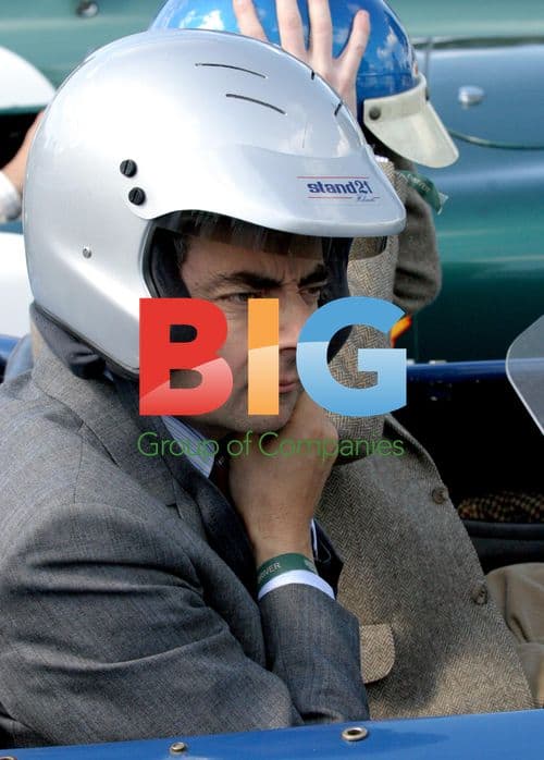 Rowan Atkinson at Goodwood Revival