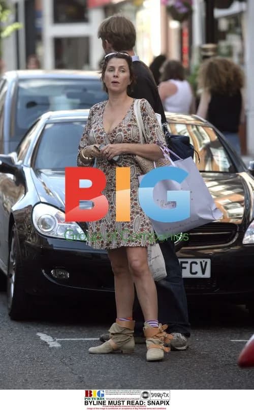 Sadie Frost Shopping in London