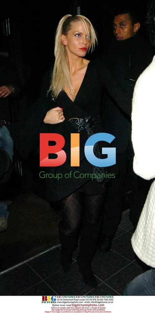 Sarah Harding Enjoys Night Out at Boujis Club