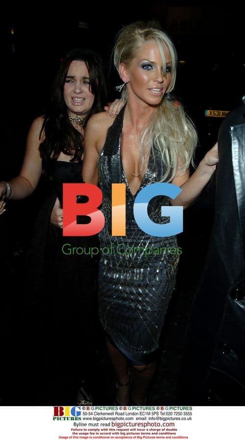 Sarah Harding celebrates birthday at Movida nightclub