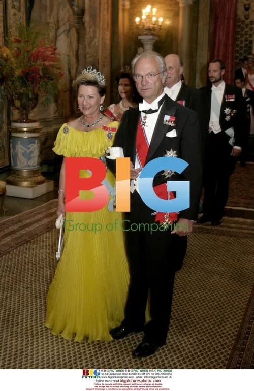 Norwegian and Swedish Royals at Gala Dinner
