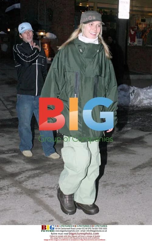 Seal and Heidi Klum in Aspen