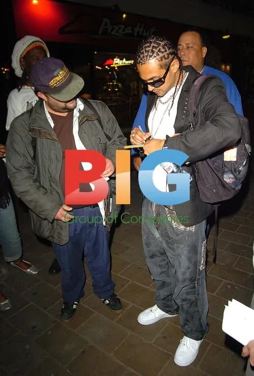 Singer Sean Paul at London's Kabaret Club