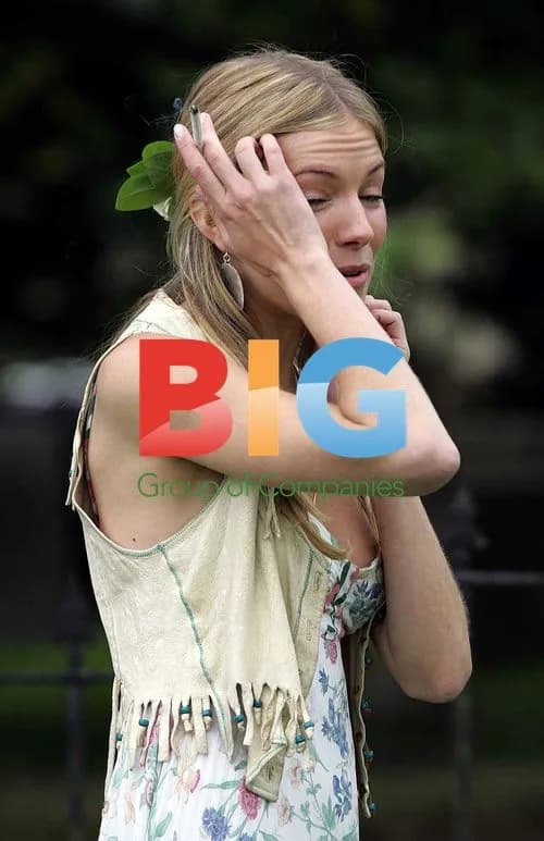 Sienna Miller at sister's wedding