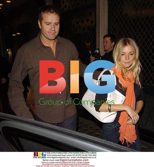 Sienna Miller leaves the Wyndhams Theatre