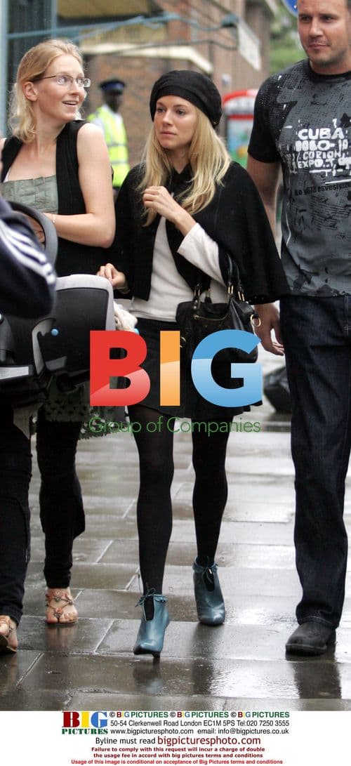 Sienna Miller Meets Friend for Lunch