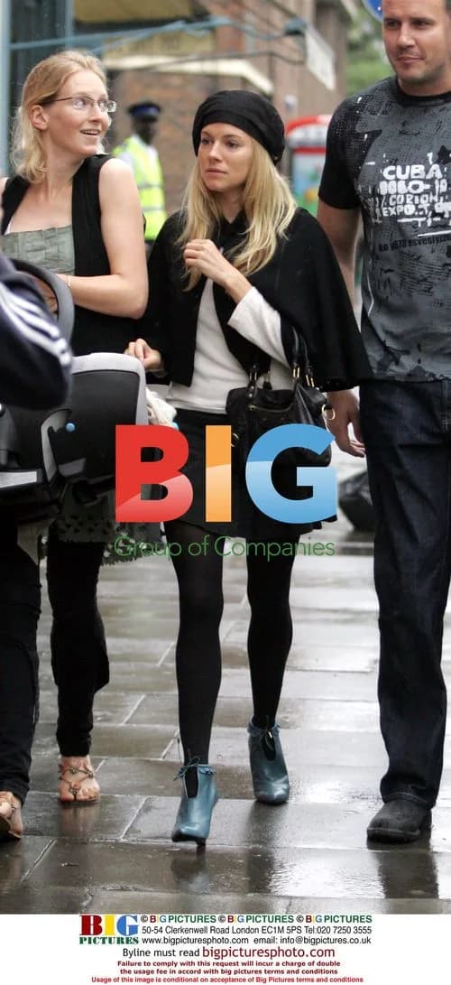 Sienna Miller Meets Friend for Lunch