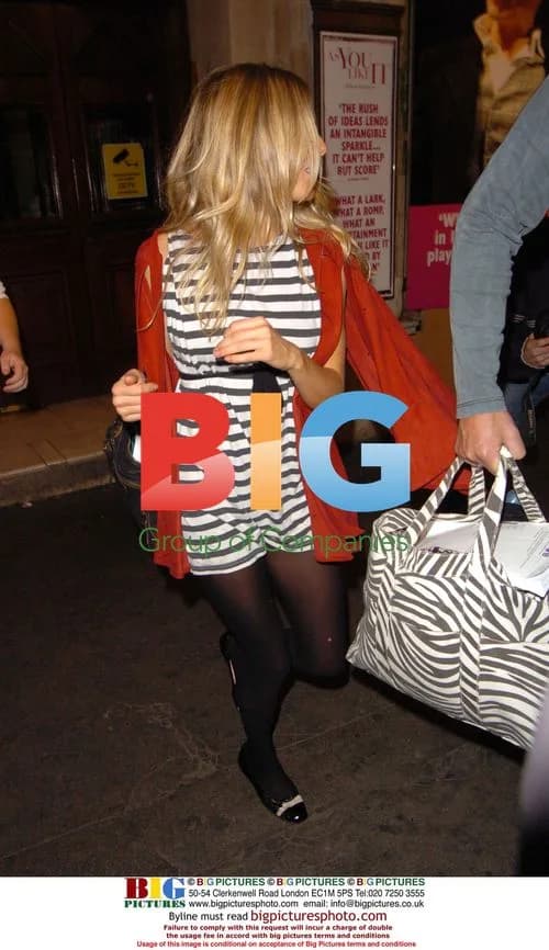 Sienna Miller Leaves Wyndhams Theatre