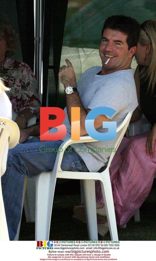 Simon Cowell at RSPCA Open Day in Brighton