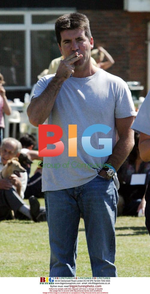 Simon Cowell at RSPCA Open Day in Brighton