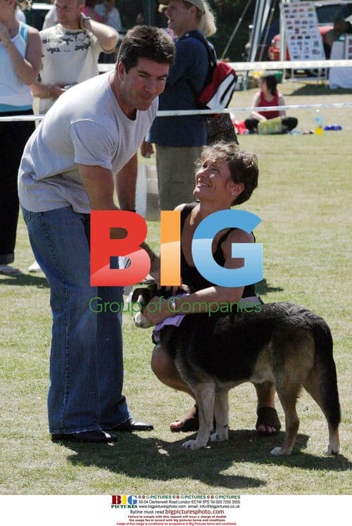Simon Cowell at RSPCA Open Day in Brighton