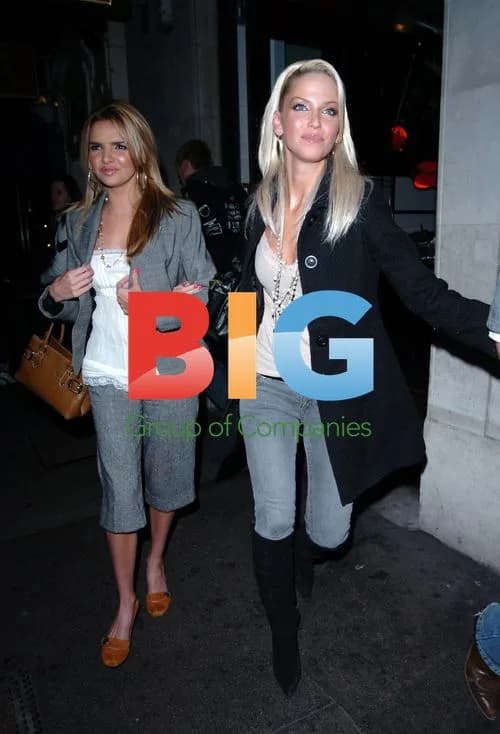Nadine Coyle and Sarah Harding Leaving Awards Party