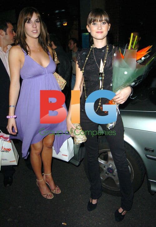 Verity Rushworth and Charley Webb at 2005 Inside Soap Awards