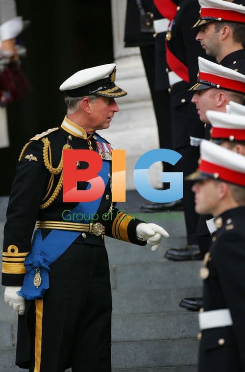 Royal Family at Trafalgar Square Wreath-Laying