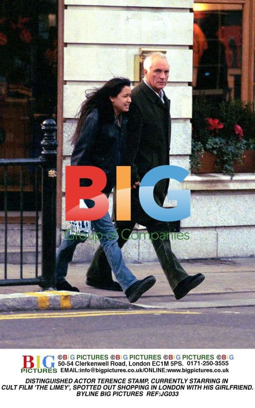 Terence Stamp spotted shopping with girlfriend