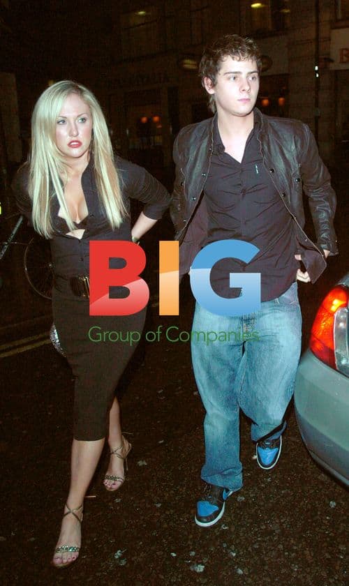 Christopher Parker and partner at Star Mag party