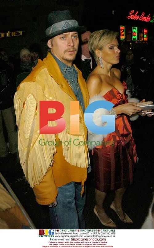 Kid Rock leaves Elton John's Pre-Wedding Party