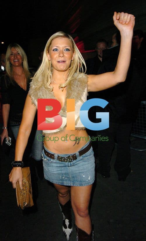 Suzanne Shaw Leaving Kinky Boots Afterparty