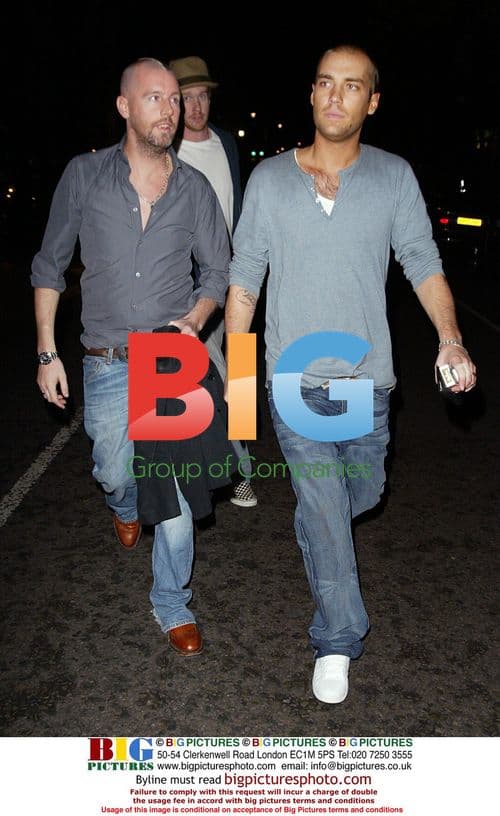 Calum Best and Adee Phelan at Stringfellows