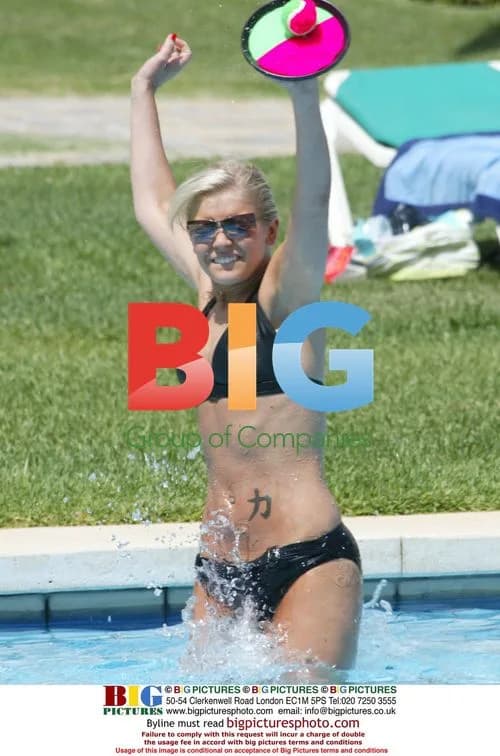 Suzanne Shaw in Spanish Pool