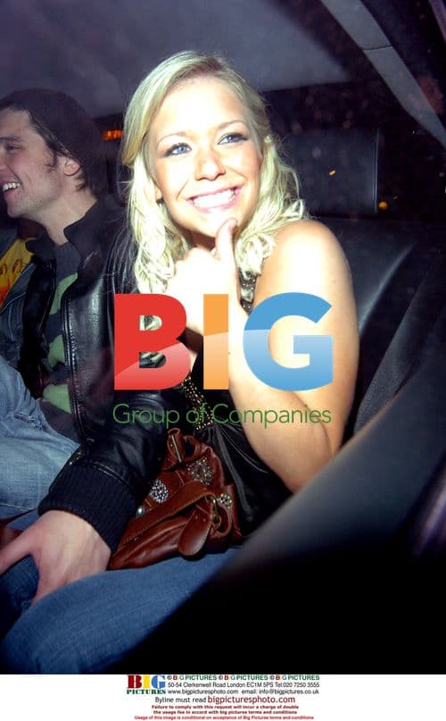 Singer Suzanne Shaw at Embassy Nightclub