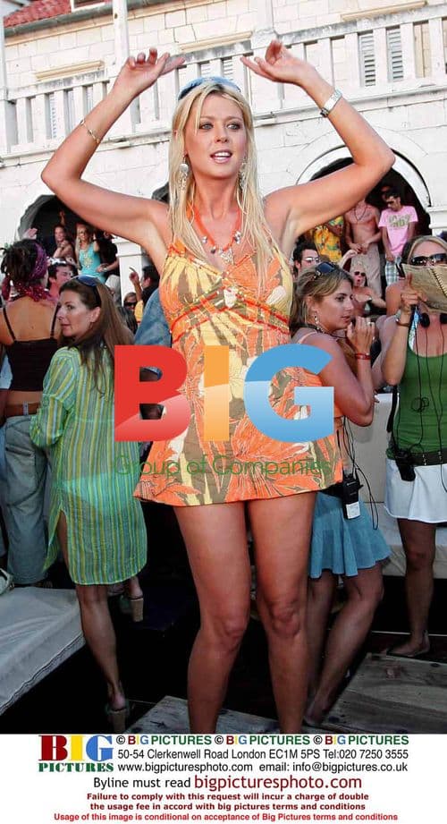 Tara Reid Enjoying Hvar, Croatia