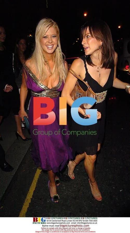 Tara Reid out at London restaurant and club