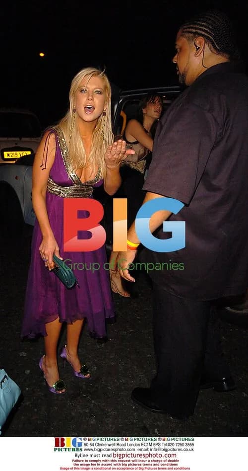 Tara Reid out in London