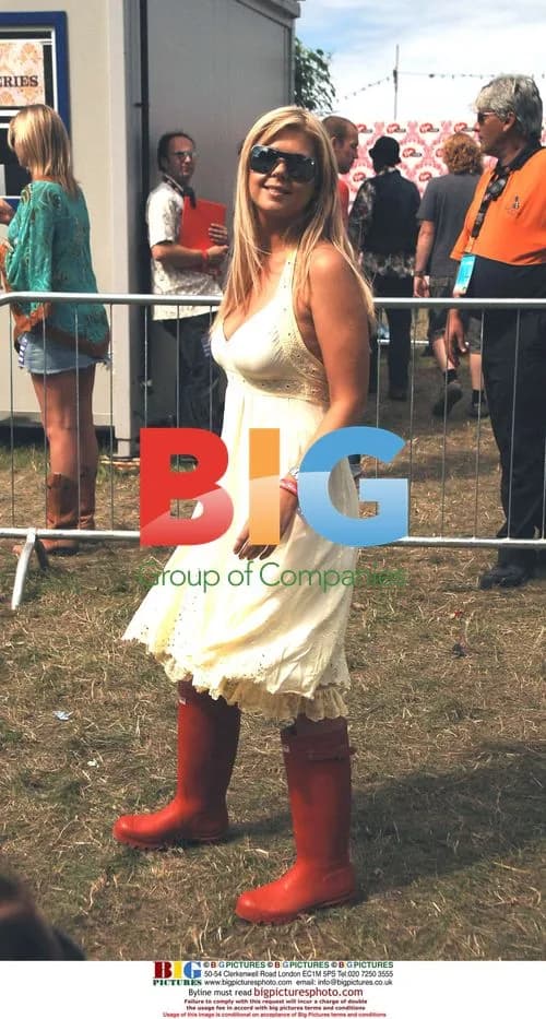 Tara Reid at the V Festival