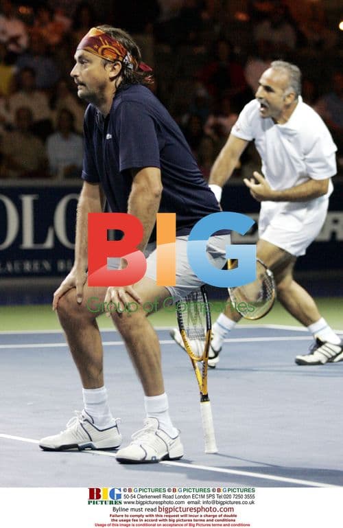 Tennis Legend Henri Leconte at 'Legends Rock Dubai'