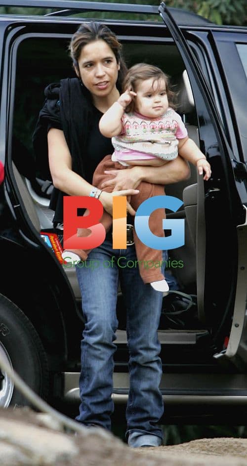 Billy Bob Thorton's family out in Beverly Hills