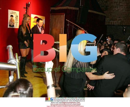 Abi Titmuss Throws Strop at Club Event