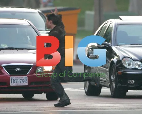 Tom Cruise and Keri Russell filming 'Mission Impossible 3'