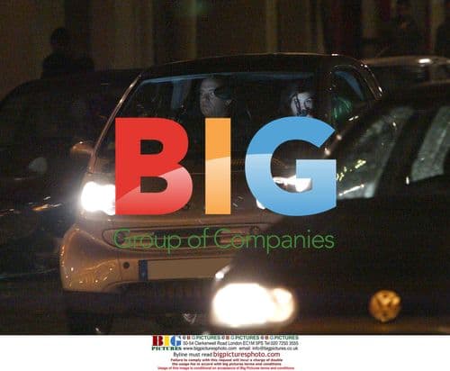 Tom Hanks and Audrey Tautou filming "Da Vinci Code"