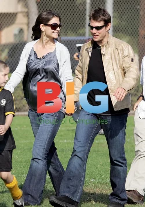 Tom Cruise and Katie Holmes Attend Daughter's Soccer Game